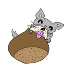 Boiled egg bog2 sticker #13254675