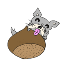 Boiled egg bog2 sticker #13254675