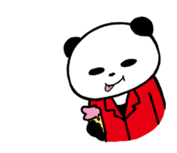 Panda and Rabit Chinese sticker sticker #13256350