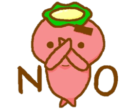 Kappa with thick eyebrows sticker #13256399