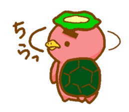 Kappa with thick eyebrows sticker #13256401