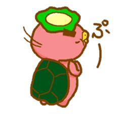 Kappa with thick eyebrows sticker #13256402