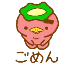 Kappa with thick eyebrows sticker #13256404