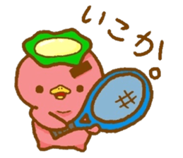 Kappa with thick eyebrows sticker #13256413