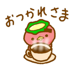 Kappa with thick eyebrows sticker #13256418