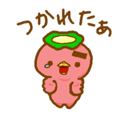 Kappa with thick eyebrows sticker #13256419