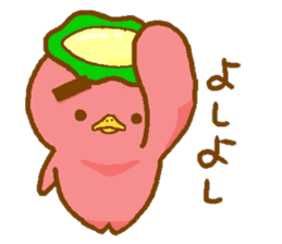 Kappa with thick eyebrows sticker #13256420