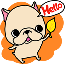 FreBull-chan sticker for fall sticker #13256798