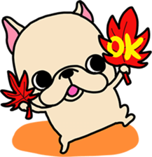 FreBull-chan sticker for fall sticker #13256800