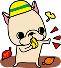 FreBull-chan sticker for fall sticker #13256813