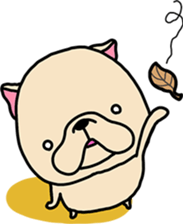 FreBull-chan sticker for fall sticker #13256824