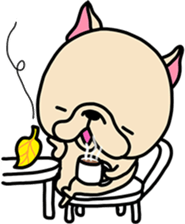 FreBull-chan sticker for fall sticker #13256831