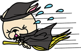 FreBull-chan sticker for fall sticker #13256833