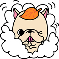 FreBull-chan sticker for fall sticker #13256834