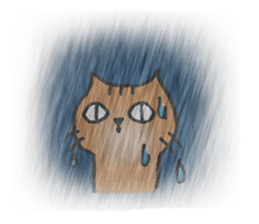 A cat named Torata8 in autumn sticker #13256850