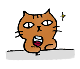 A cat named Torata8 in autumn sticker #13256862