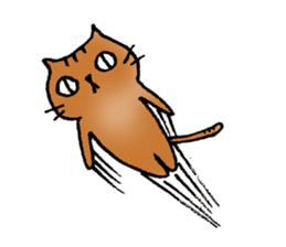 A cat named Torata8 in autumn sticker #13256866