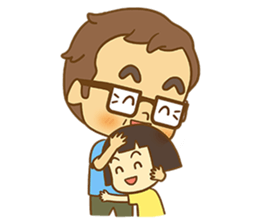 Father's love never the less sticker #13257229