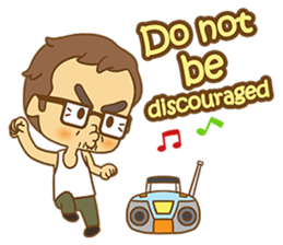 Father's love never the less sticker #13257241