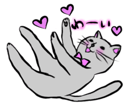 The cat's Luke. sticker #13257383