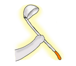 The cat's Luke. sticker #13257412