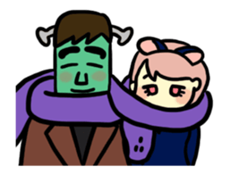 Halloween animation sticker sticker #13257482