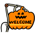 Halloween animation sticker