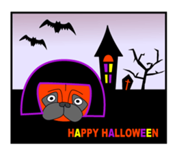 Okappa Halloween sticker #13258133