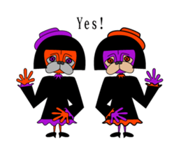 Okappa Halloween sticker #13258135