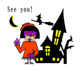 Okappa Halloween sticker #13258139