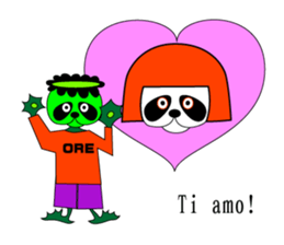 Okappa Halloween sticker #13258142