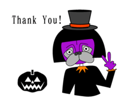 Okappa Halloween sticker #13258155