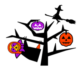 Okappa Halloween sticker #13258162