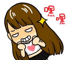 Heart time sticker #13258321