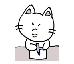Chin(cat) sticker #13258360