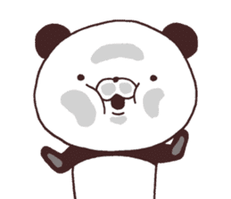 Daily Lives of cute white pandas! sticker #13258424
