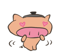 Pot pig sticker #13258756