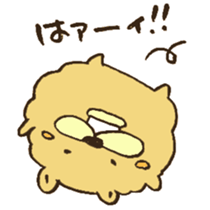 Chataro the dog 3 sticker #13259262