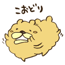 Chataro the dog 3 sticker #13259279