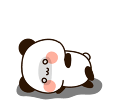 Moving uruuru panda sticker #13259397