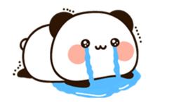 Moving uruuru panda sticker #13259399