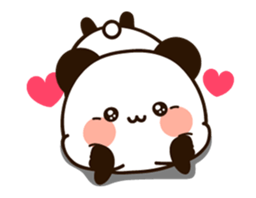 Moving uruuru panda sticker #13259403