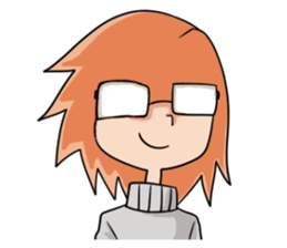 Girl F sticker #13260270