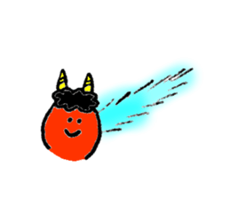 Demon's name is Takagi sticker #13260365