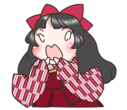 kimono&ninja sticker sticker #13261201