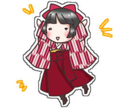 kimono&ninja sticker sticker #13261211