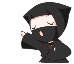kimono&ninja sticker sticker #13261217
