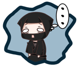 kimono&ninja sticker sticker #13261225