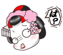kimono&ninja sticker sticker #13261226