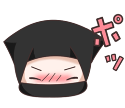 kimono&ninja sticker sticker #13261229